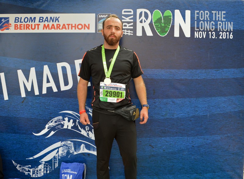 BLOM BANK Photobooth at the BLOM BANK Beirut Marathon